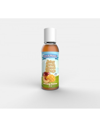 Huile chauffante V et M Mangue Pêche - 50 ml