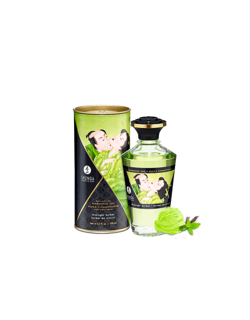 Huile chauffante aphrodisiaque - Sorbet de minuit 100ml