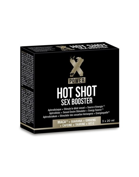 Hot Shot Sex Booster - 3x20 ml