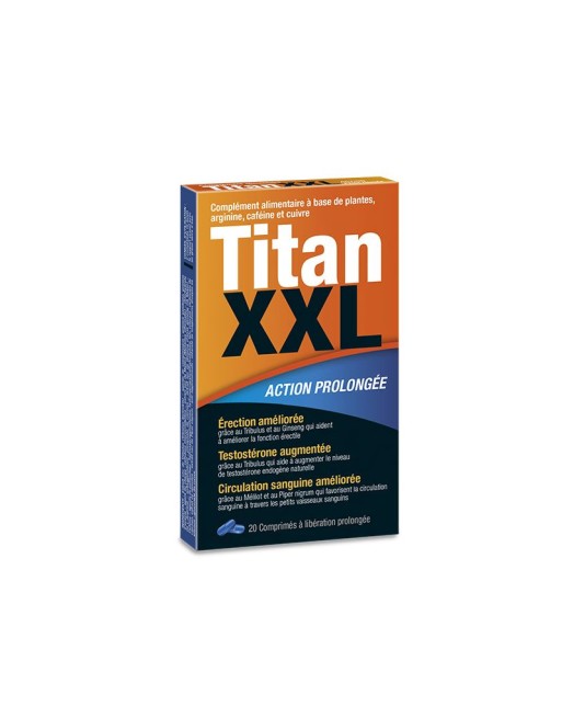 Titan XXL Homme - 20 gélules