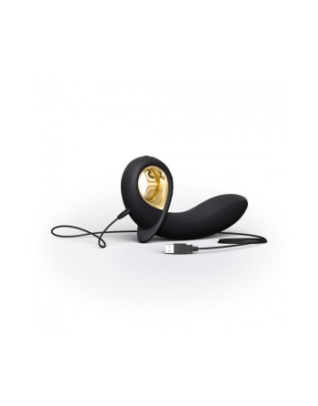 Vibromasseur gonflant Deep Expand - Noir et Or