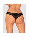 Latinesa string ouvert - Noir