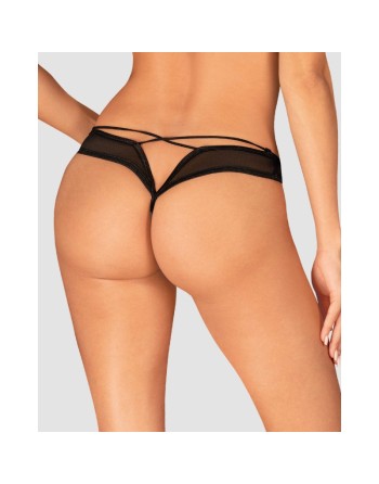 Roxelia string ouvert - Noir