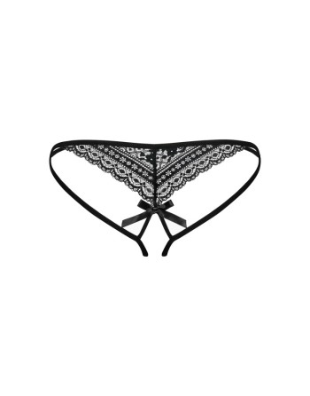 Picantina String ouvert - Noir