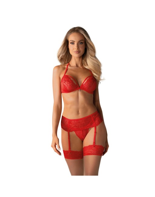 838-SEG-3 Ensemble 3 pcs - Rouge