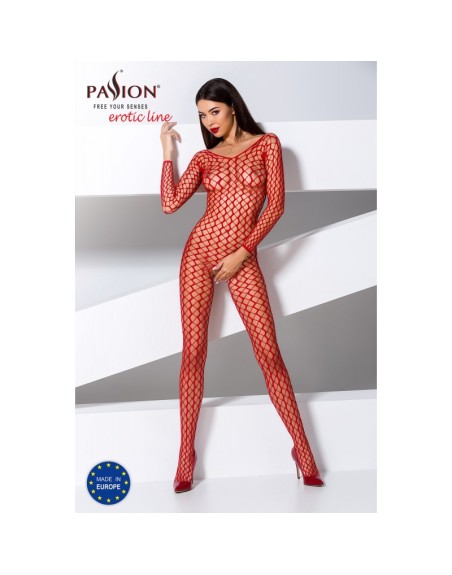 BS068R Bodystocking - Rouge