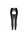 F304 Leggings Taboo wetlook avec entrejambe et fesses ouvertes