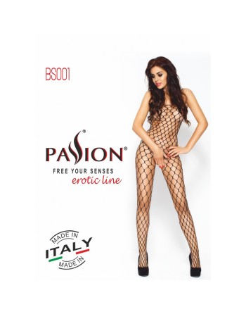 BS001 Bodystocking - Noir