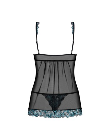 Amanta Babydoll - Noir et Turquoise