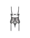 Vila blanes corset et string - Noirs