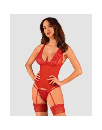 Lacelove Corset - rouge