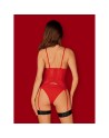 Diyosa Corset et culotte - Rouge