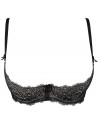 V-9841 Soutien gorge ouvert - Noir