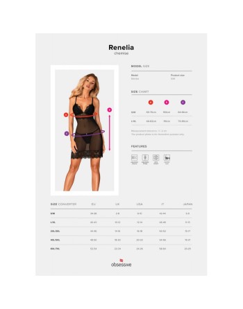 Renelia Nuisette  string - Noir