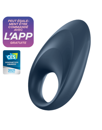 Cockring connecté Satisfyer Mighty One - Noir