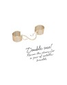 Désir Métallique - Menottes Bracelets - Or