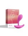 Oly 2 Vibromasseur à pression et application controlable avec le voix Rose