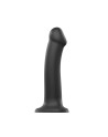 Dildo Double Densité semi realiste - Noir