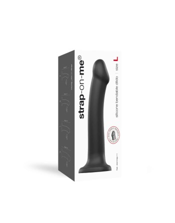 Dildo Double Densité semi realiste - Noir