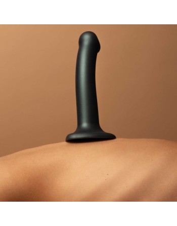 Dildo Double Densité semi realiste - Noir