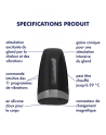 Masturbateur Satisfyer Men Heat Vibration - Noir et Argent