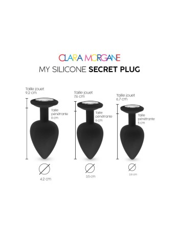 My Silicone Secret Plug - Noir