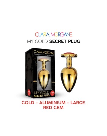 My Gold Secret Plug - Rouge