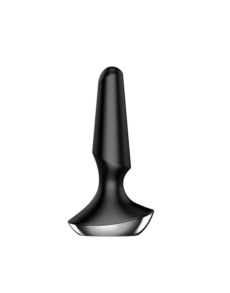 Plug anal vibrant connecté Satisfyer Plug-ilicious 2 - Noir