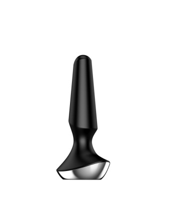 Plug anal vibrant connecté Satisfyer Plug-ilicious 2 - Noir