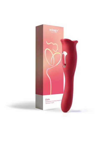 Eva vibromasseur pour le clito et le point G - Rose