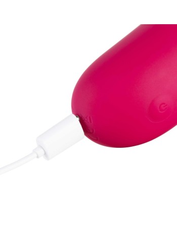 Elda - Vibromasseur G Spot et stimulateur de clitoris - Rose