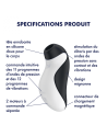 Orca stimulateur clitoridien et vibromasseur - Noir Satisfyer