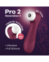 Pro 2 Génération 3 Air pluse - Bordeaux Satisfyer