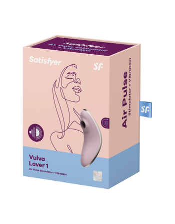 Vulva Lover Stimulateur et vibromasseur Satisfyer - Rose