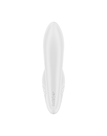 Stimulateur clitoridien et Vibromasseur point G Satisfyer Supernova - Blanc