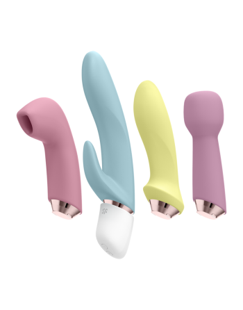 Pack vibromasseurs  Satisfyer Marvelous four - Multicouleur