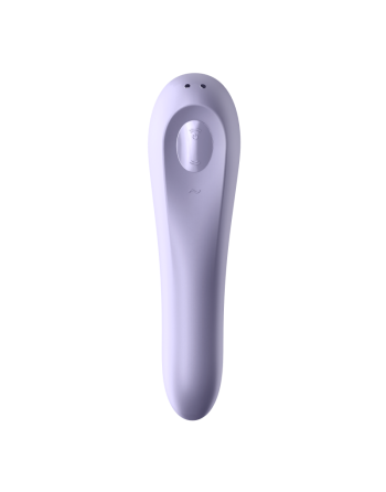 Stimulateur vibromasseur connecté Satisfyer Dual Pleasure - Mauve