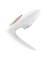 Stimulateur vibromasseur Satisfyer Pro 4 Couples - Blanc et Or rose