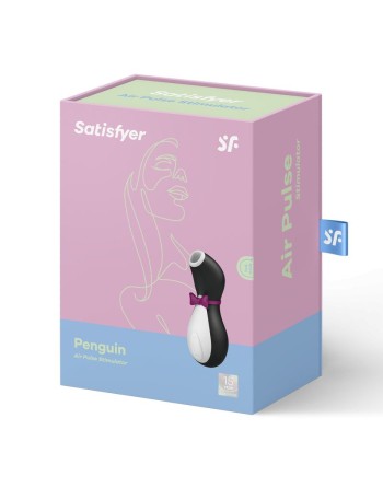 Stimulateur Satisfyer Pro Penguin Nouvelle Génération - Noir et Blanc