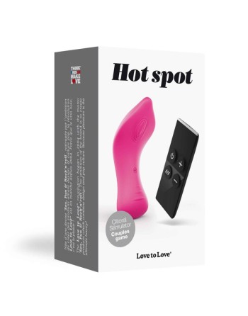 Stimulateur Hot Spot - Rose