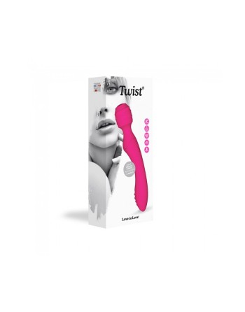 Stimulateur vibromasseur Twist - Rose