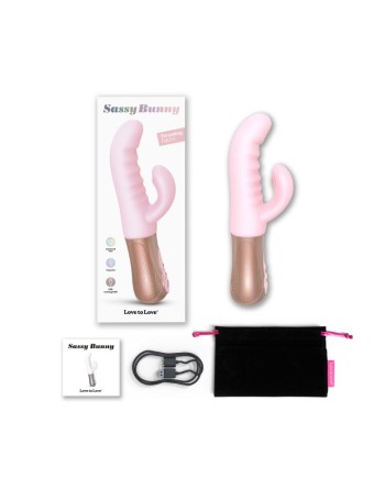 Vibromasseur Rabbit Sassy Bunny - Baby Pink