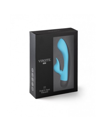 VIBROMASSEUR RECHARGEABLE V7 BLEU RABBIT