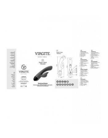 VIBROMASSEUR RECHARGEABLE V7 BLEU RABBIT