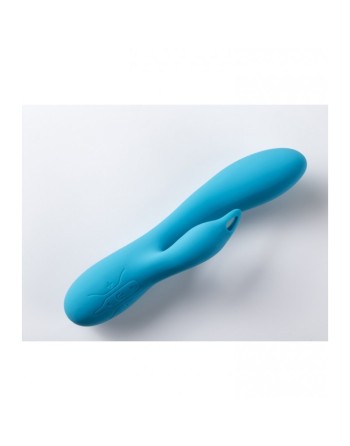 VIBROMASSEUR RECHARGEABLE V2 BLEU STIMULATEUR CLITORIS