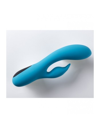 VIBROMASSEUR RECHARGEABLE V2 BLEU STIMULATEUR CLITORIS