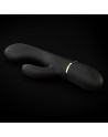 Vibromasseur Dorcel Glam Rabbit 21.8 cm - Noir et Or