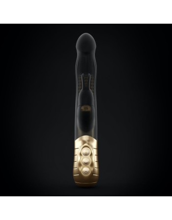 Vibromasseur Dorcel Baby Rabbit 21 cm 2.0 - Noir et Or