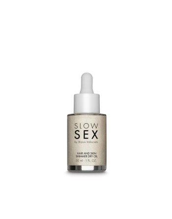 Huile intime sèche brillante - Slow Sex - 30 ml