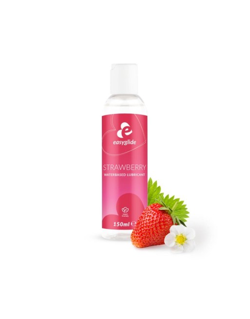 Lubrifiant Easyglide à base d'eau à la fraise - 150 ml